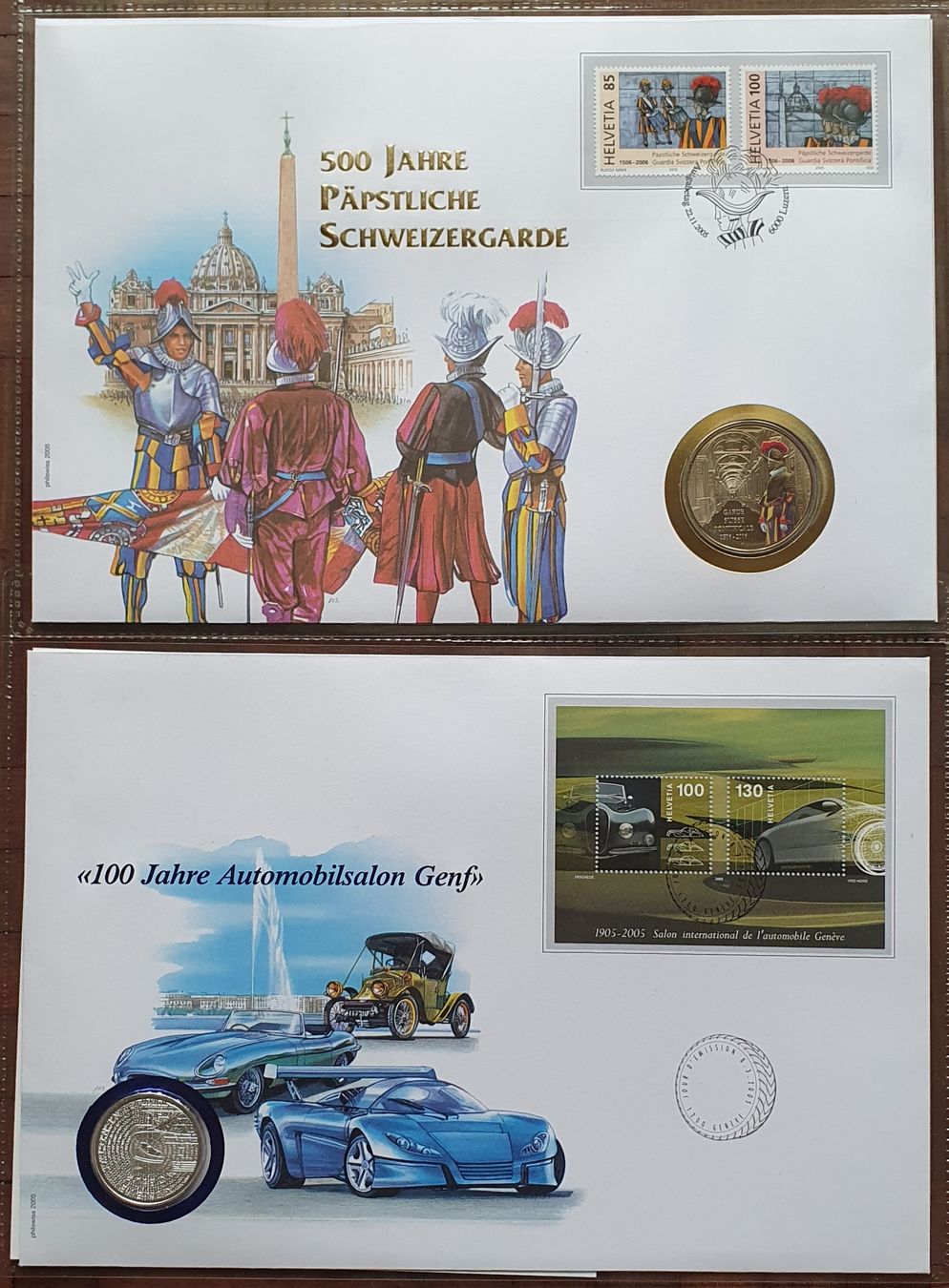 Alle Münzen: 4 Numisbriefe – Gebraucht aus Kreuzlingen von Rschweiz1 1