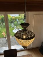 2 Hängeleuchten, Vintage-Stil, mit Kristallen,Top Zustand!