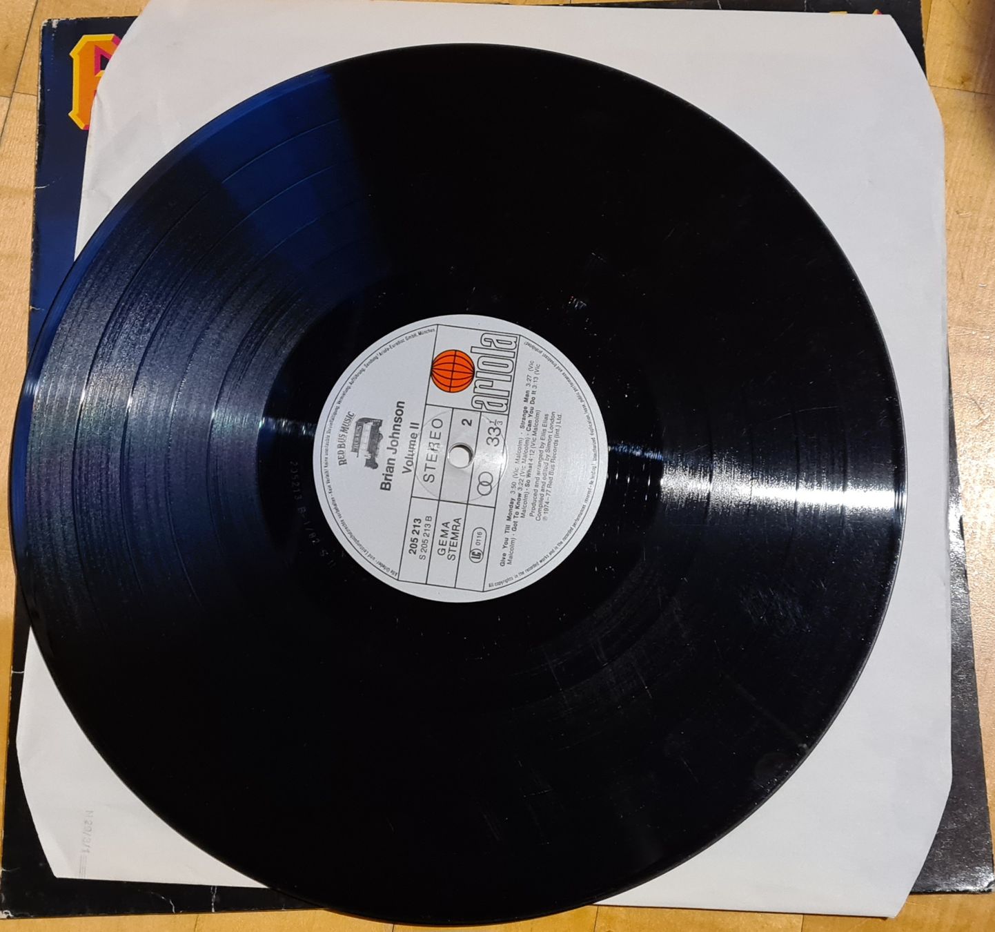 Dischi in vinile: Brian Johnson - Strange Man - LP - AC/DC – Usato da Emmenbrücke venduto da Eichhoefli 3