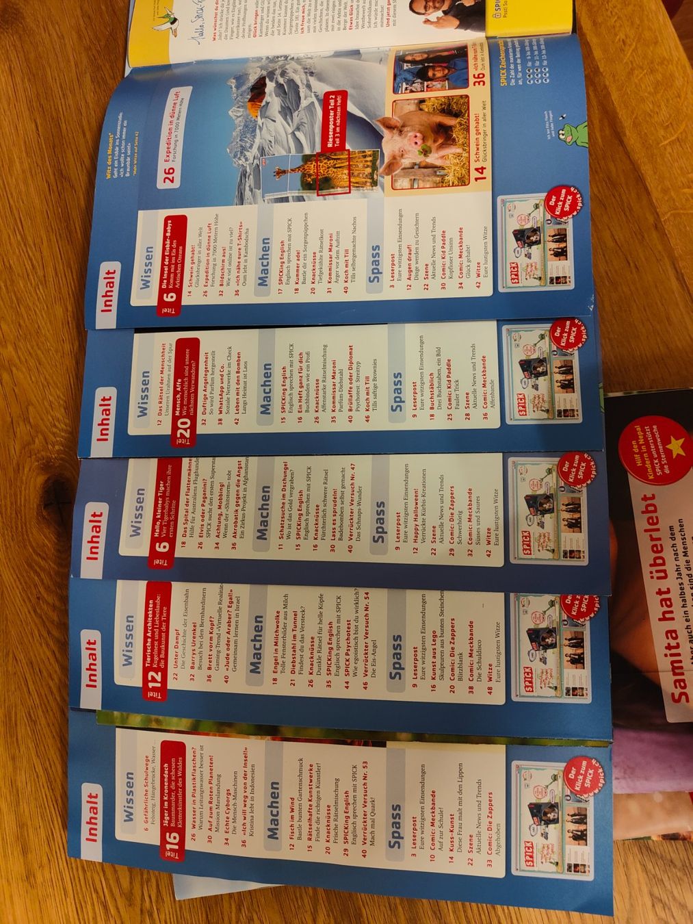 SPICK Magazine - Spannendes Wissen für Kinder, 8 Stück, 2014 (Neu ...