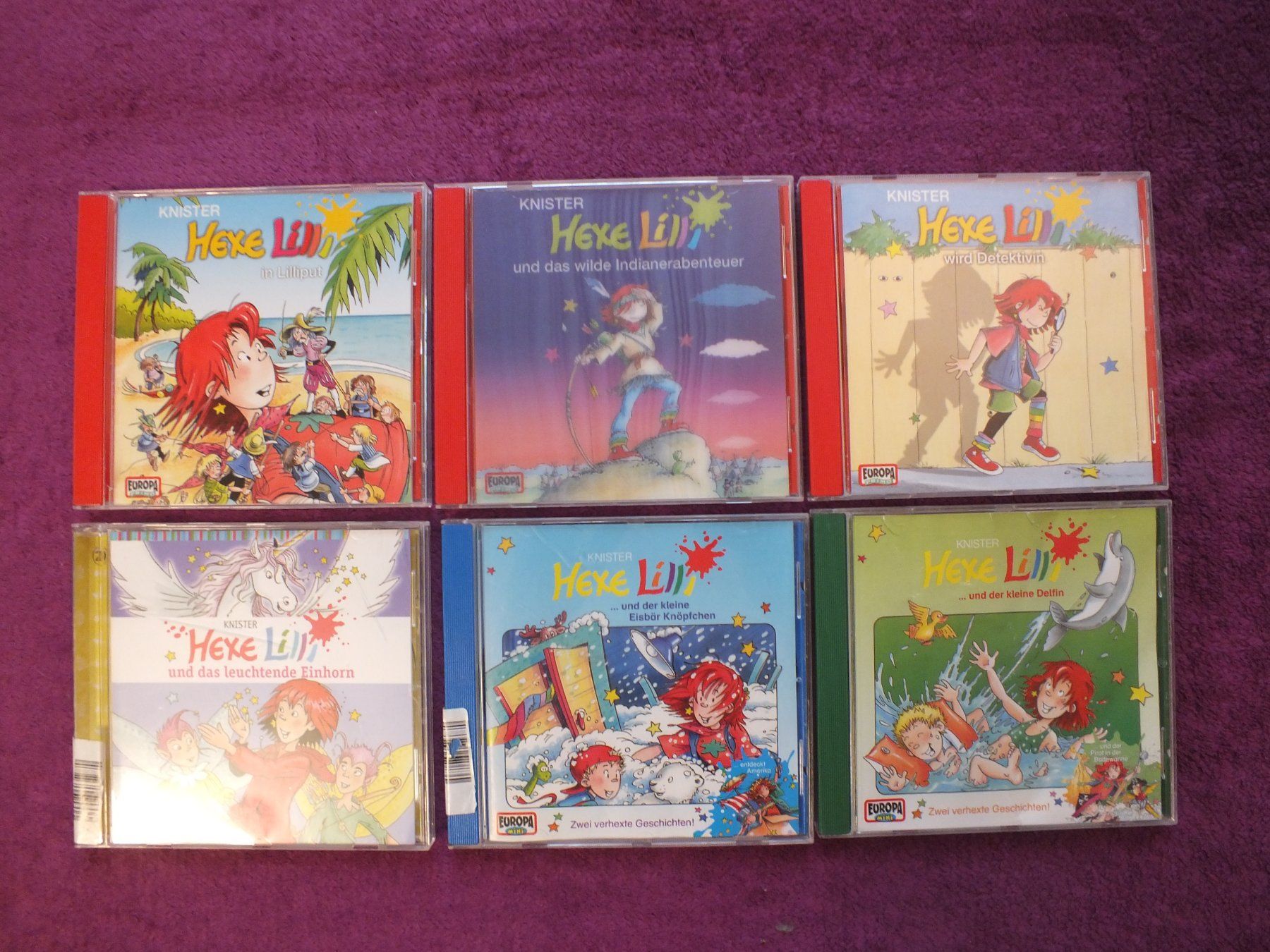 CD: 6 - Hexe Lilli - Hörspiel CD´s – Usato da Müllheim Dorf venduto da Seeeule01