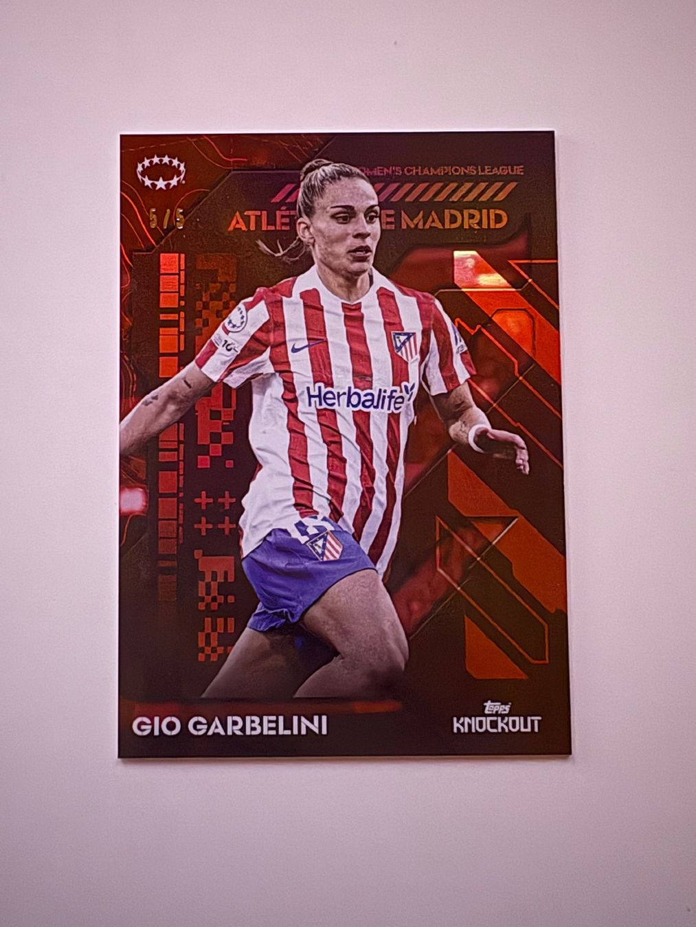 Topps Carte collezionabili: Topps Knockout UWCL Gio Garbelini /5 – Nuovo (secondo la descrizione) da Kiesen venduto da jan_siegenthaler