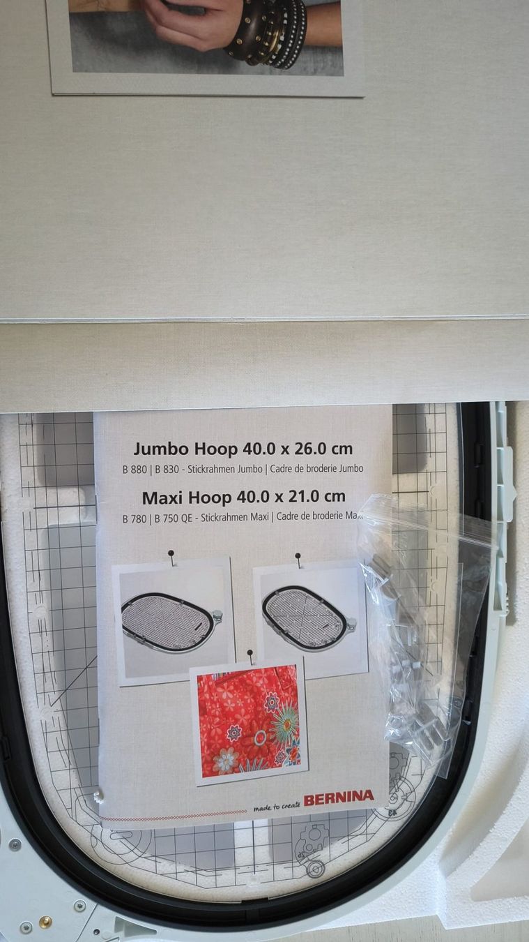 Bernina Stickrahmen: Bernina Maxi Hoop 40 x 21  cm – Neu (gemäss Beschreibung) aus Möhlin von Lewmiszkin 1