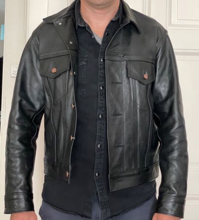 Aero Leather Type III Jean Jacket - New !