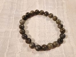 Labradorit Edelstein Armband Elastisch