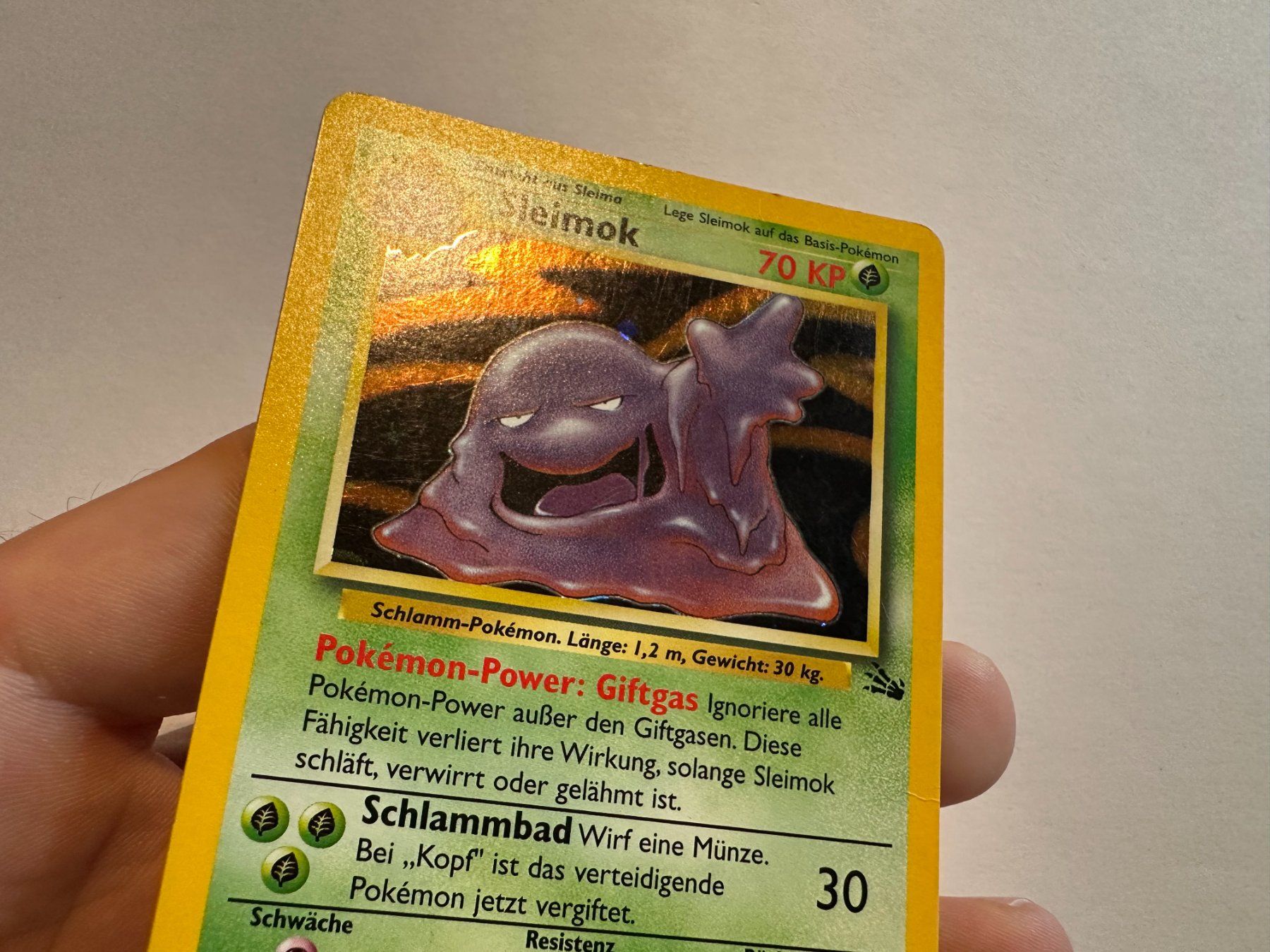 Pokémon Carte collezionabili: Sleimok holo Fossil DE – Usato da Hagendorn venduto da Pokecollectorch 4
