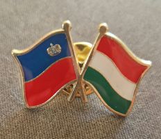 Liechtenstein-Ungarn Pin