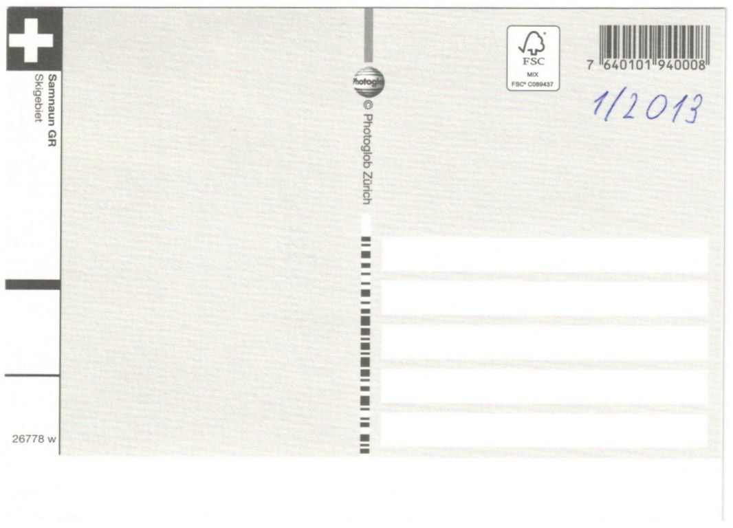 Cartoline postali: Samnaun - 3 Bild AK – Usato da Binningen venduto da Mountainrider 1