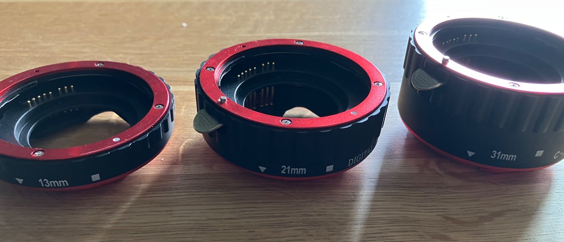 Canon Obiettivi: Macro Extension Tubes Canon EF Ringe und Hoya Variable Densi – Usato da Seon venduto da Ike1725 1