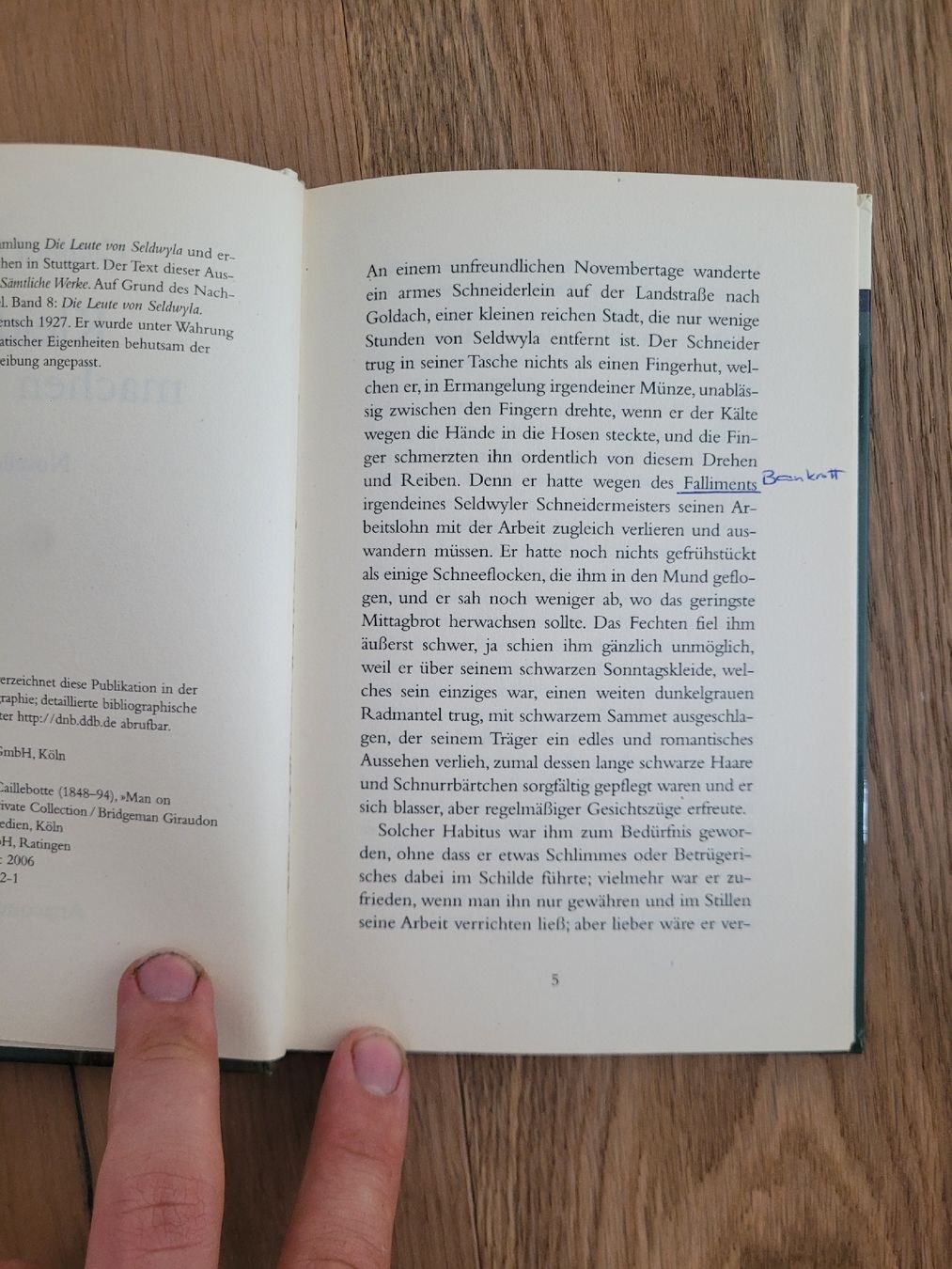 Libri: Gottfried Keller - Kleider machen Leute – Usato da Frauenfeld venduto da Flurims 2
