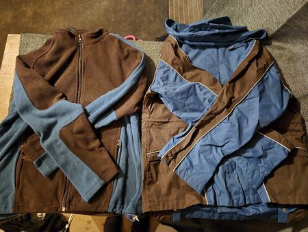 Steeds Fleece- und Regen Reitjacke 164/XS