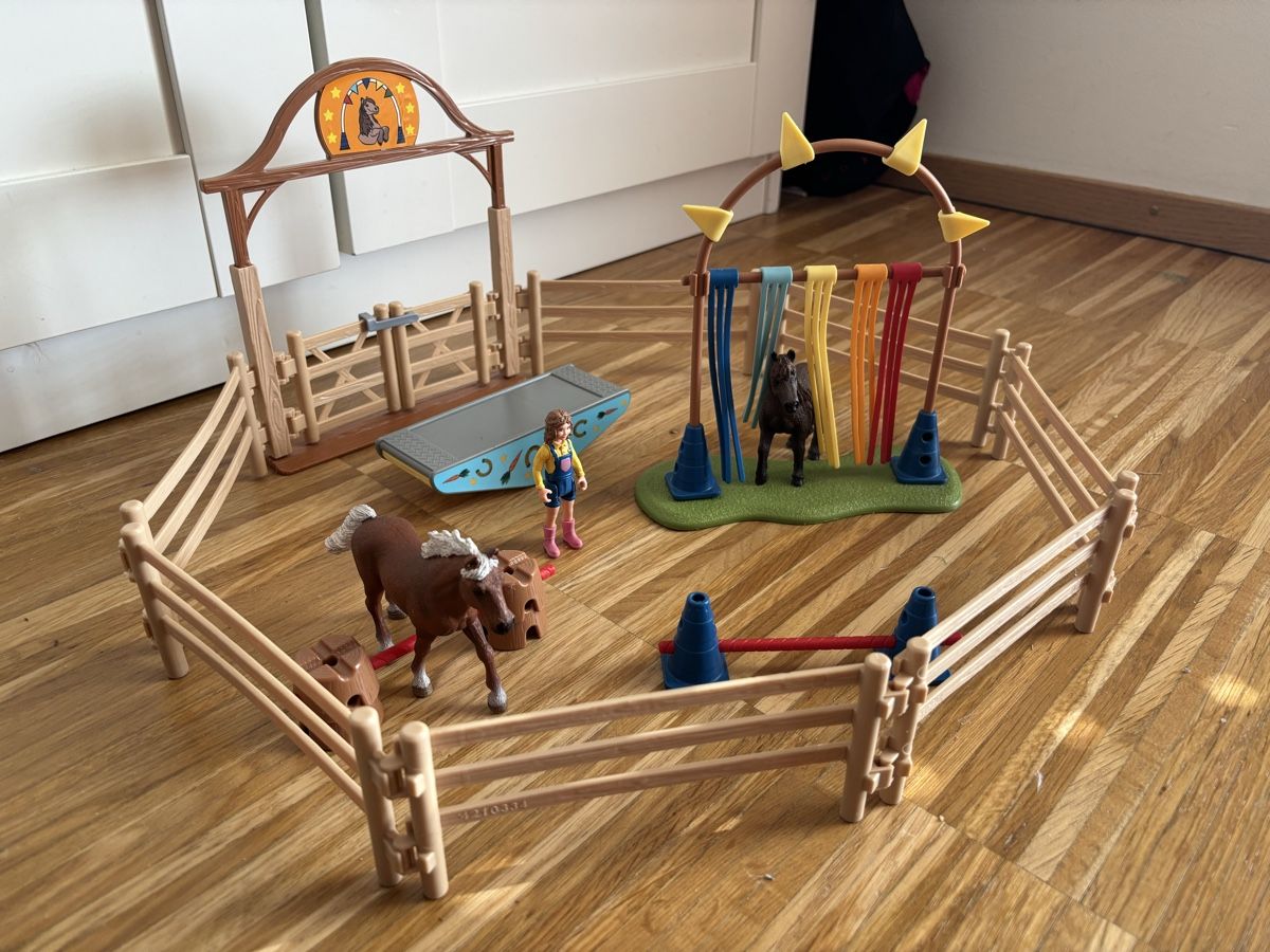 Schleich Jouets: Schleich Parcour – D'occasion à Zürich par thulagiri