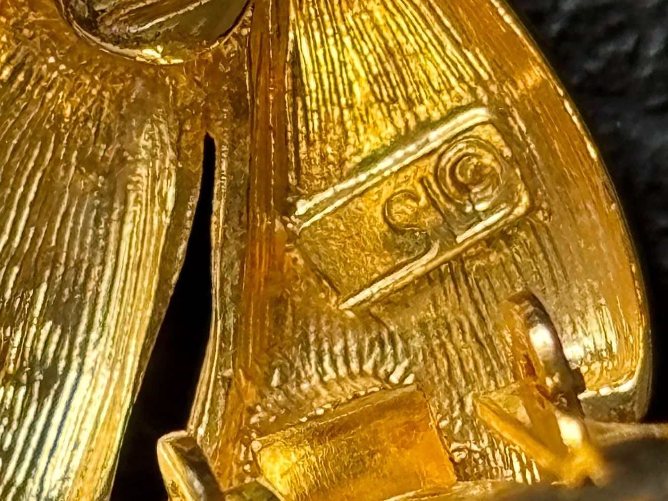 Ohrringe & -stecker: Boucles d'oreilles clip signe SOLEIL dorées – Gebraucht aus Peseux von Cresus27 5
