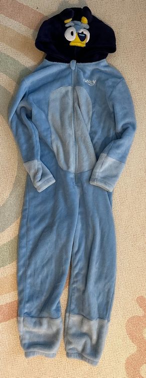 Disguise Bingo-Kostüm Für Mädchen – Offizielles Bluey-Kleid Mit Puffärmeln, Glitzerrock & Stirnband – Halloween & Verkleidung