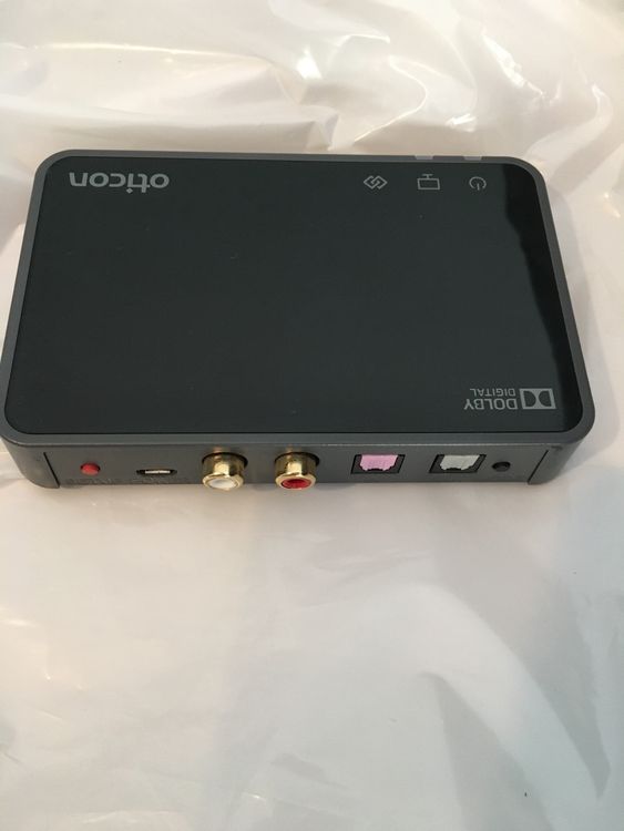 Oticon TV Adapter 3.0 - Stream TV Audio Directly To Oticon Hearing Aids (Intent, More, OPN, Xceed, Real, Play PX & More)