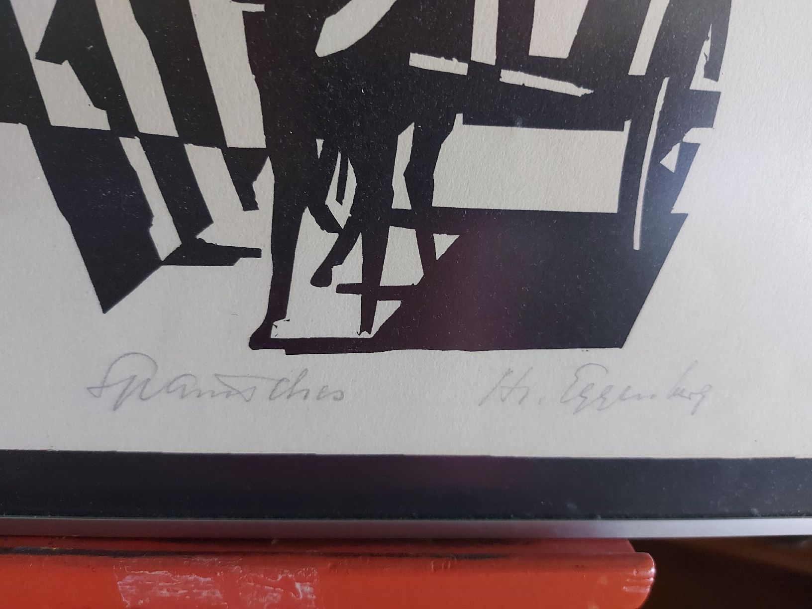 Gravures sur bois: 2x Hans Eggenberg Holzschnitt – D'occasion à Ostermundigen par son_vd9k 3