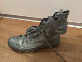 Stylische Converse All Stars in Grün, Grösse 39,5 - Top!