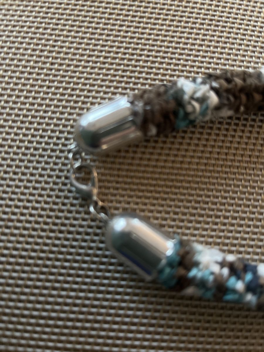 Colliers: Seiden-Kette – Neuf avec emballage d'origine à winterthur par Ulla2 2