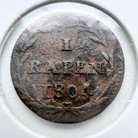 Kanton Luzern 1 Rappen 1804 –historische Kupfermünze Schweiz