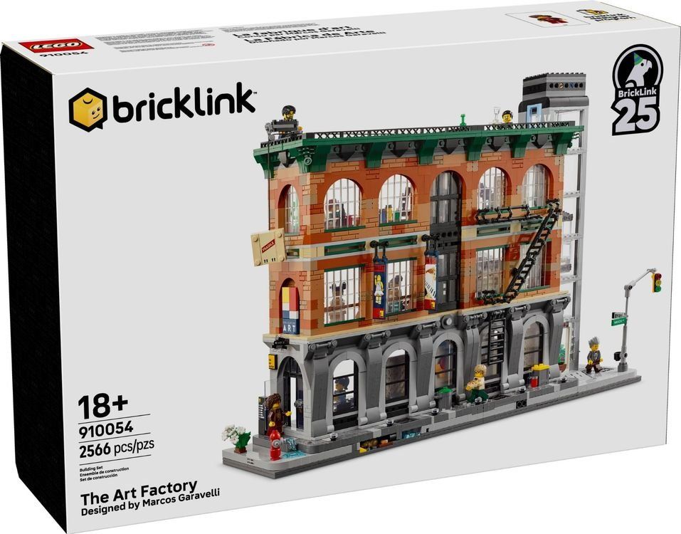 Lego Kit di costruzioni: LEGO Bricklink 910054 Die Kunstfabrik – Nuovo e nell'imballaggio originale da Herrliberg venduto da dav_xc2f