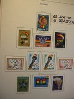 GHANA AB 1957 SIEHE SCAN POSTFRISCH/*FALZ 62 stk., 6 BLÄTTER