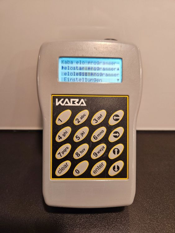Kaba elostar / elolegic Programmer 1364 - Programmiergerät (Gebraucht ...