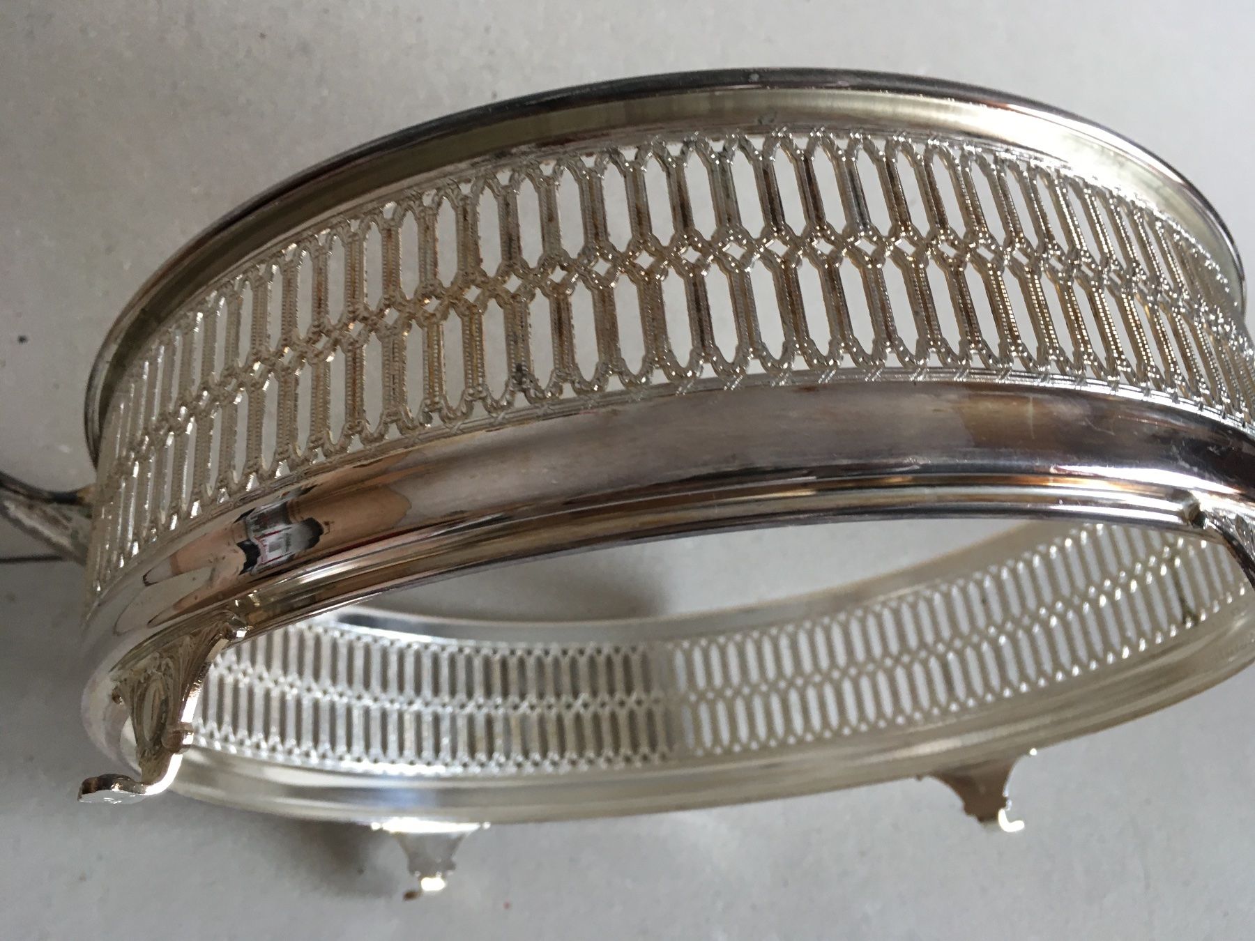 Piatti di portata: 🟡Silbern Luxus Schale Serviertablett mit Deckel – Usato da Wallisellen venduto da einstutz 5