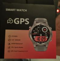 Smartwatch mit GPS 1.43 Zoll AMOLED Display neu in OVP