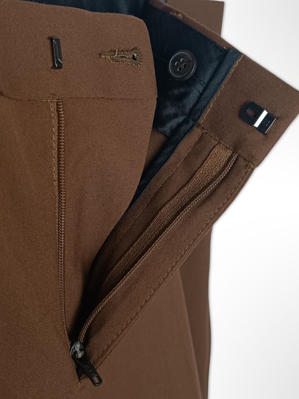 Hosen: ISAAC DEWHRIST Anzughose braun Gr. 50 – Gebraucht aus Suhr von Restwert_Suhr 3