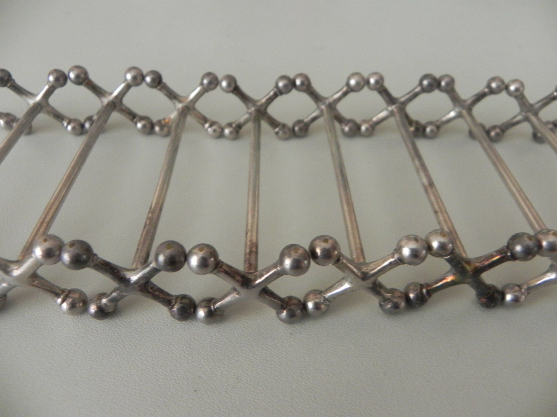 Set di posate: 11 vintage Messerbänkchen/Messerhalter - versilbert – Usato da Minusio venduto da Lory64 2
