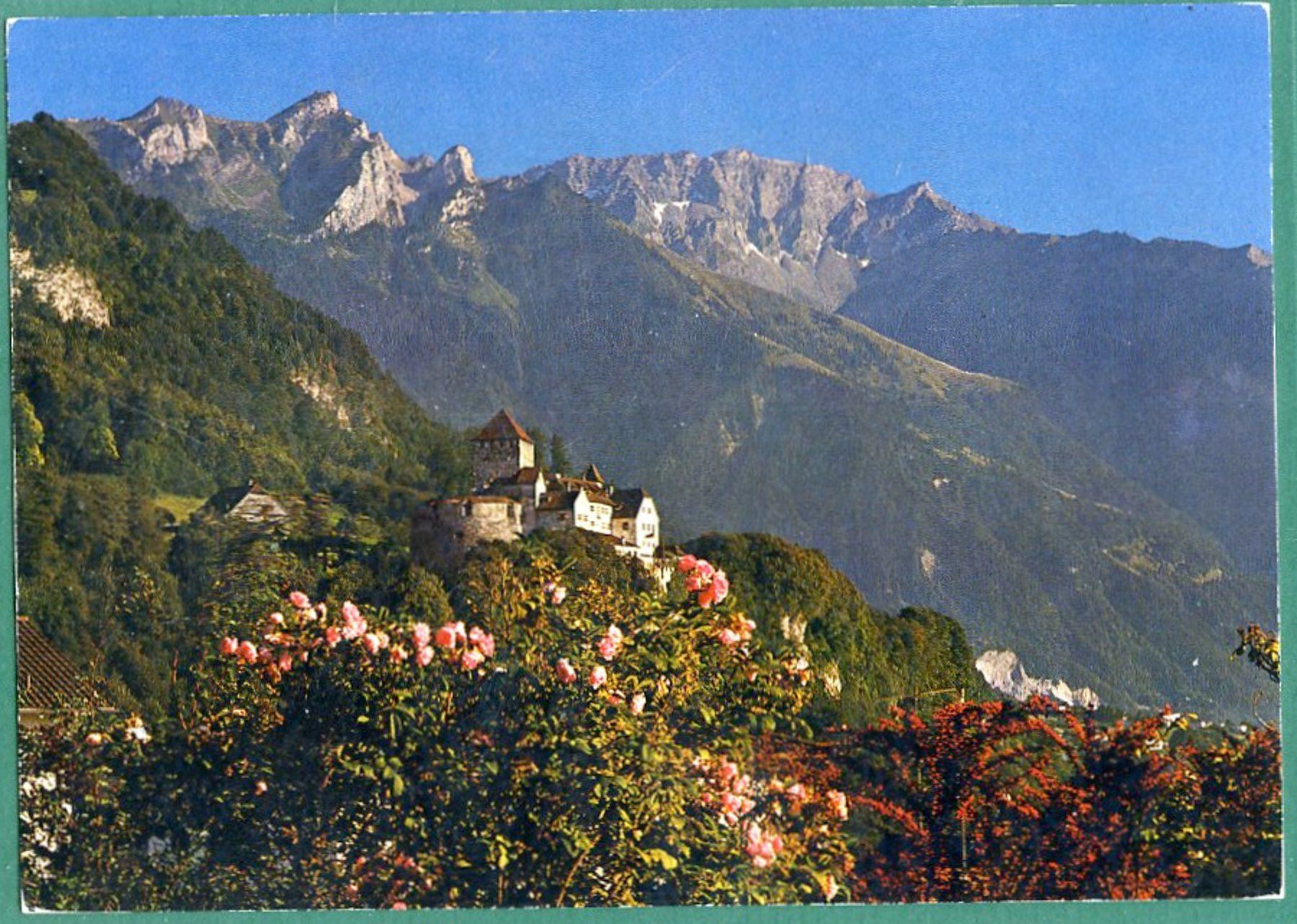 Cartoline postali: Schloss Vaduz, FL, ungelaufen, Grossformat – Usato da Sargans venduto da Hausi1951