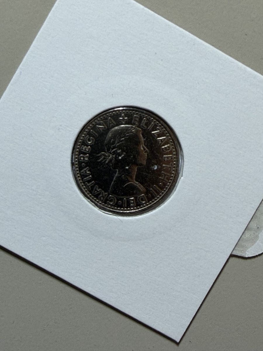 Alle Münzen: GB - 6 pence - 1965 – Gebraucht aus Payerne von Mike1682 1