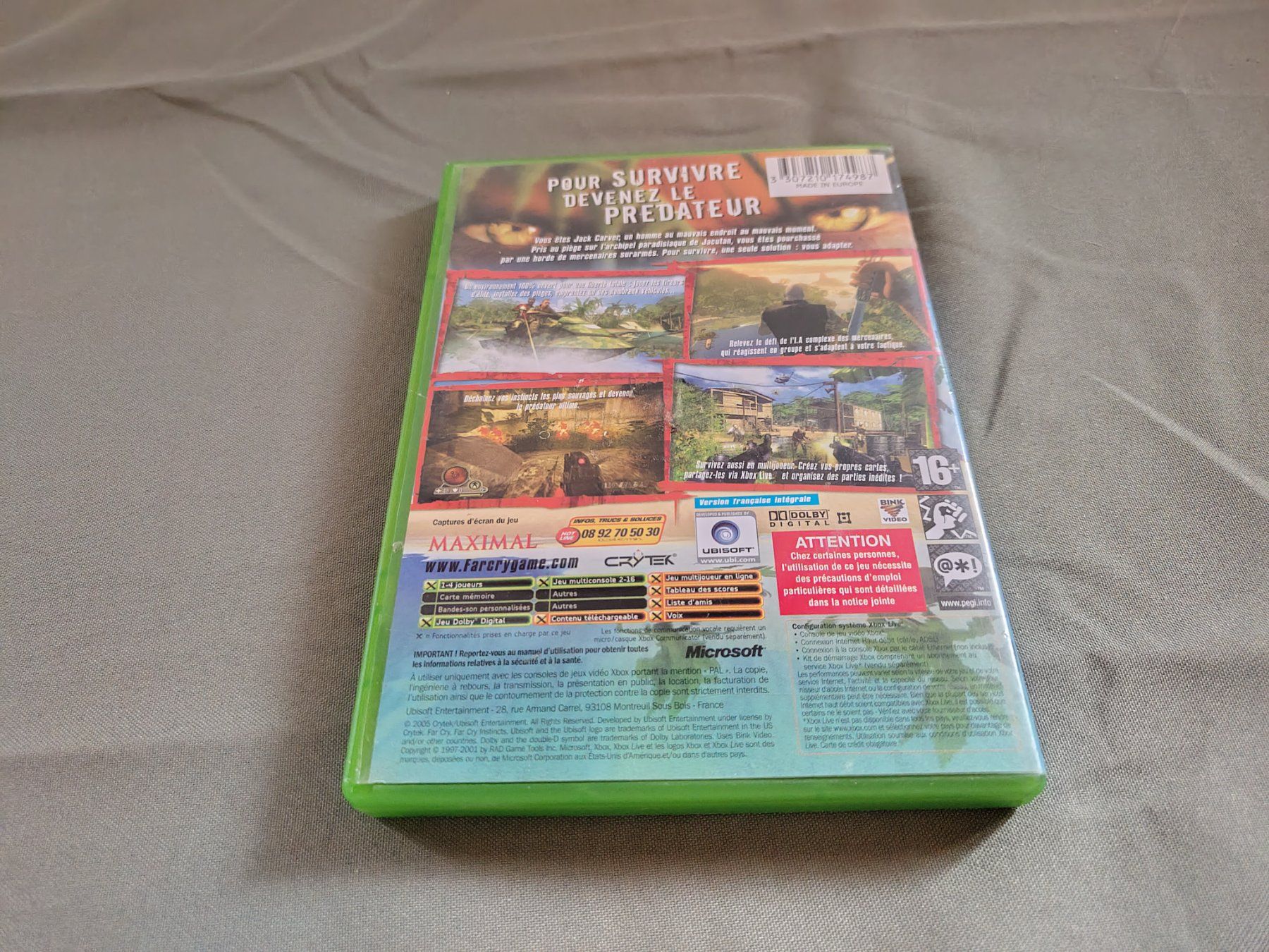 Microsoft Giochi: Jeu Xbox Far Cry Instincts – Usato da Saxon venduto da dan_drn5 3