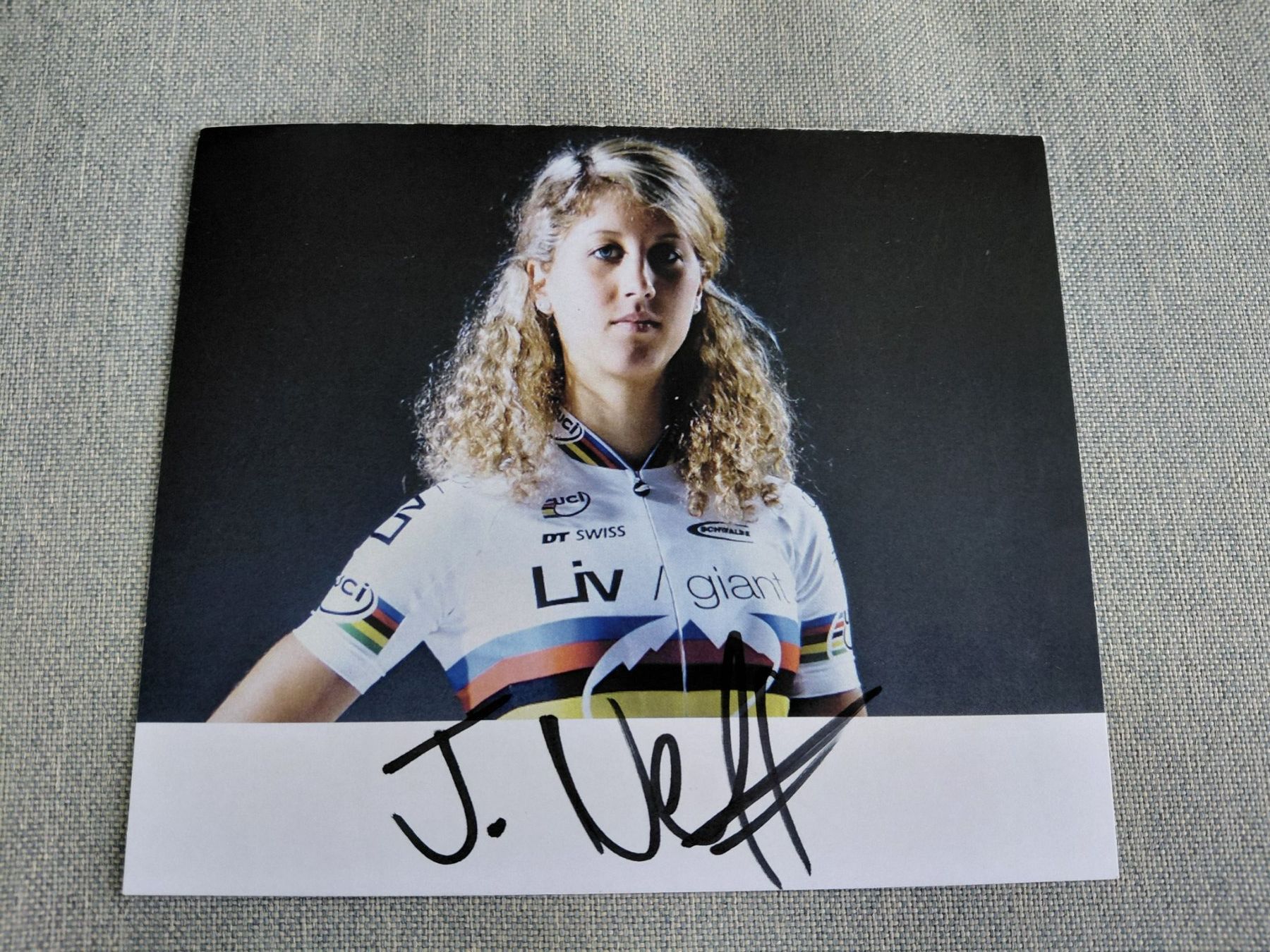 Autografi: Autogrammkarte Jolanda Neff – Usato da Schmerikon venduto da Olympia04