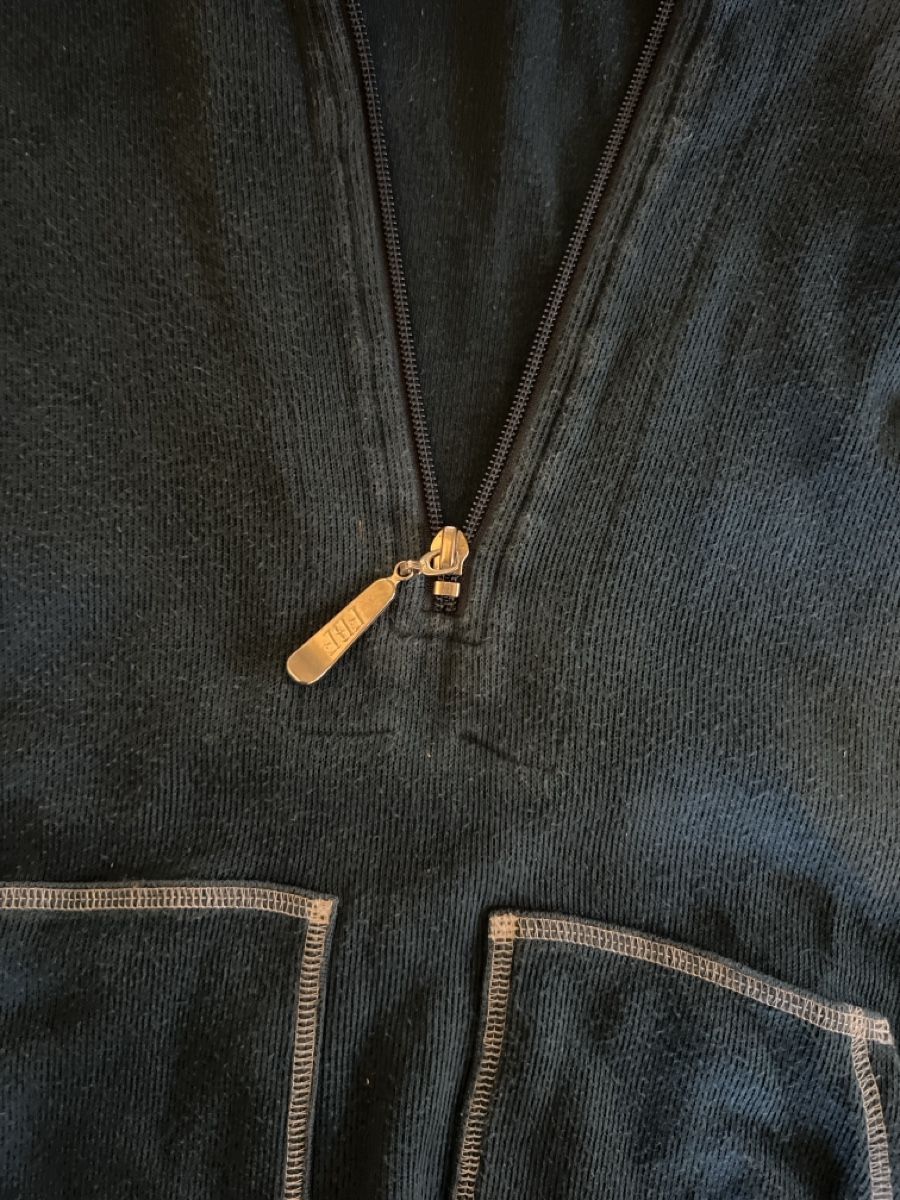Pullover & Sweatshirts: Kurzärmliger dunkelblauer halfzip hoodie – Gebraucht aus Bremgarten AG von Anna1999999 2