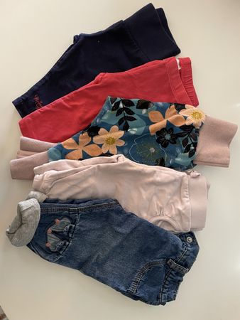 Lot 5 pantalon taille 68