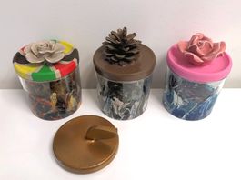 Aufbewahrungsgläser / Dekogläser für allerhand Kleinigkeiten