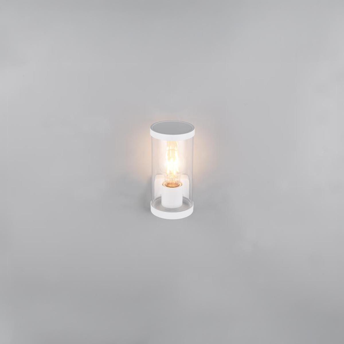 Lampade: Aussen Wandleuchte, Weiss, 23 cm Höhe – Nuovo (secondo la descrizione) da Kreuzlingen venduto da Smart-Light 6