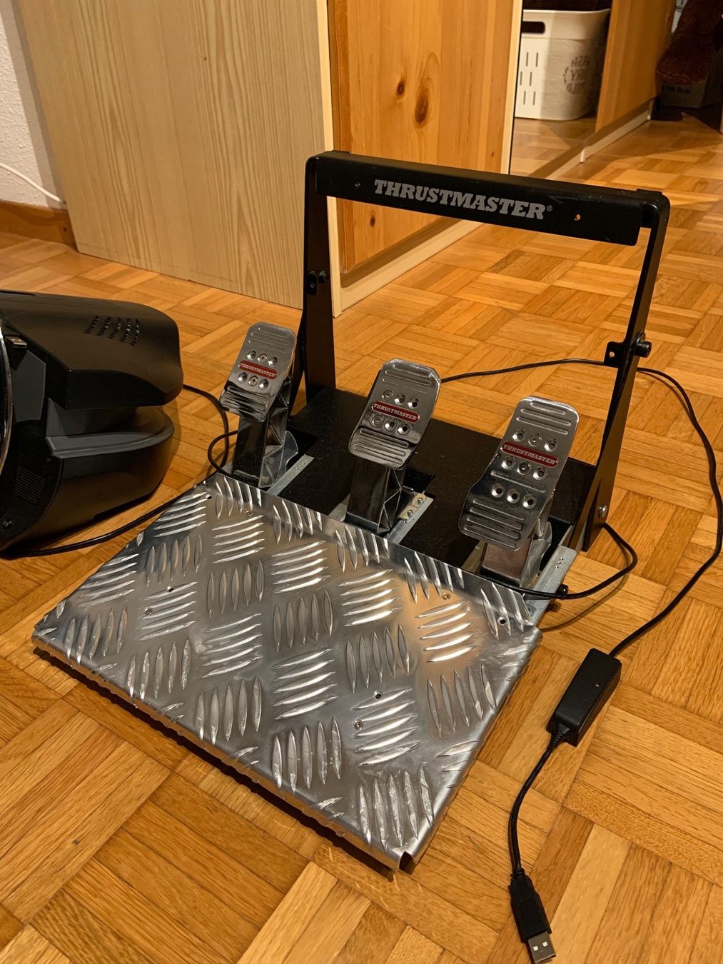 Thrustmaster Controller: Thrustmaster T3PA Pro + T500 RS Set – Gebraucht aus Promasens von  1