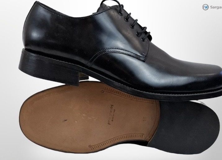 Chaussures hommes: PINO GIARDINI Halbschuh Männer 43 schwarz – Neuf (Voir description) à Greifensee par andrin22_ 1