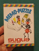 Jeu de cartes Memo-Puzzle Sugus Suchard, vintage 