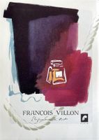 François Villon Parfum - Alte Werbung / Publicité 1946