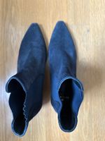 Damen-Stiefeletten Wildleder blau von Copenhagen, Grösse 39