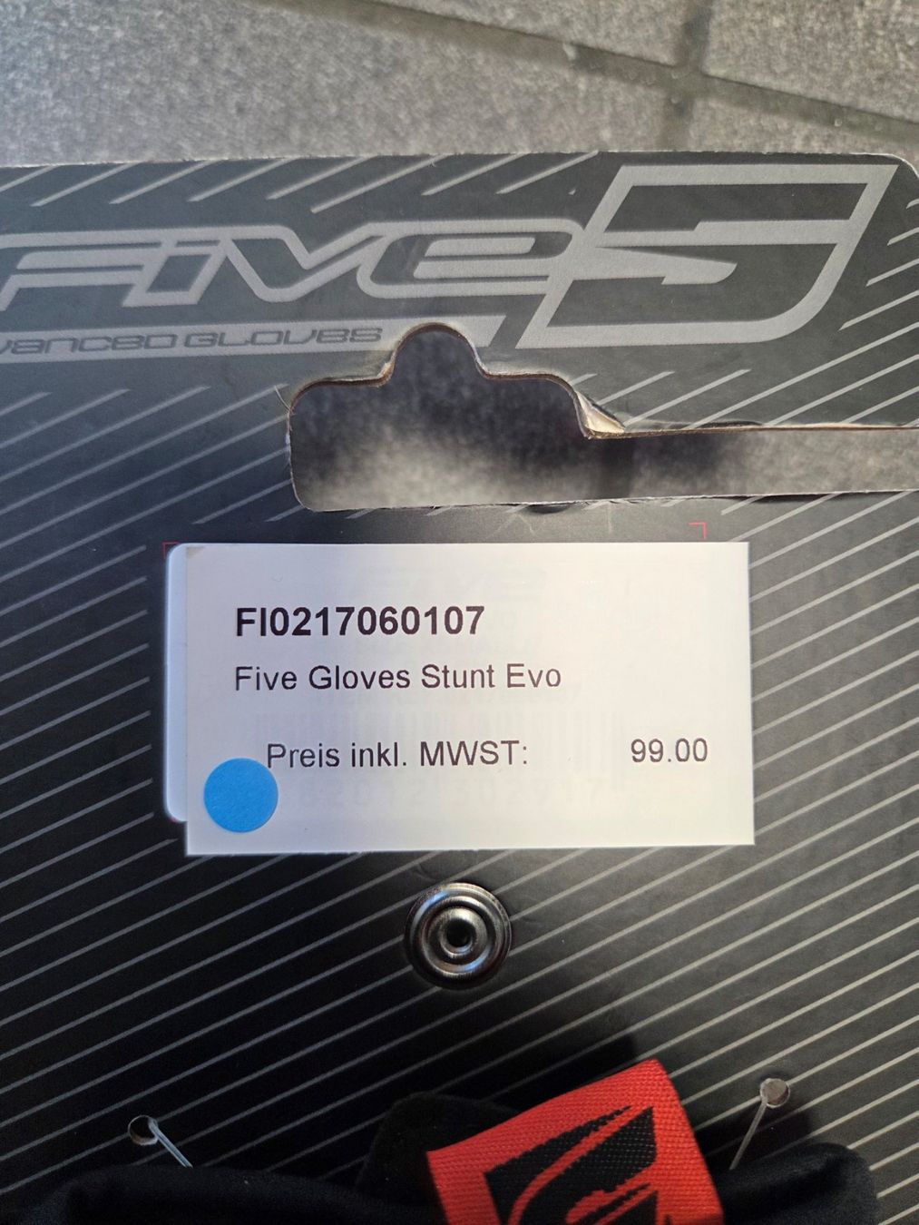 Gants & mitaines : Five Stunt Evo Handschuhe XS/7 – Neuf avec emballage d'origine à Frauenfeld par Moto77_AG 1