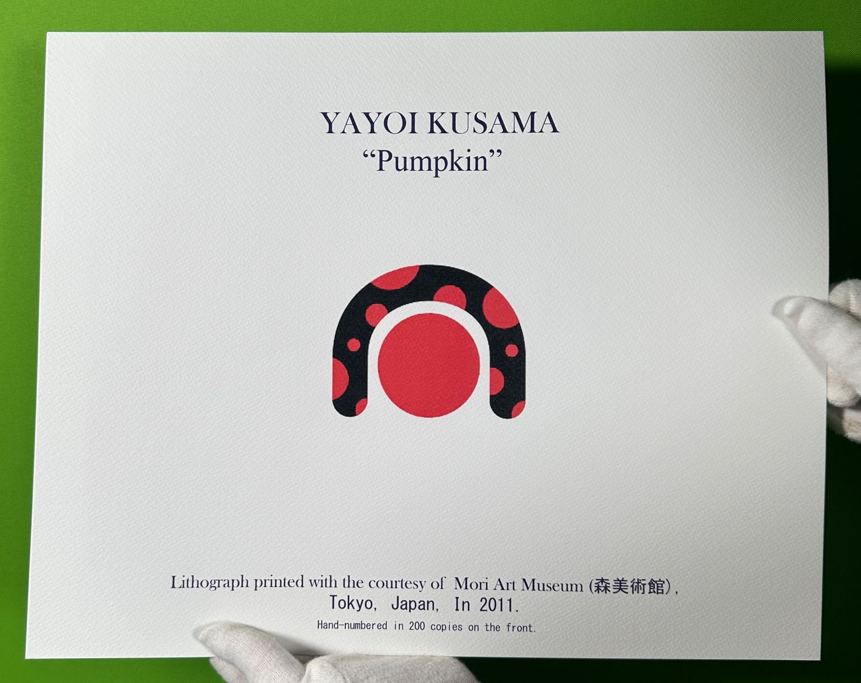 Grafiken & Lithographien: Yayoi Kusama Pumpkin Lithografie – Gebraucht aus Horgen von eli_9xdn 5
