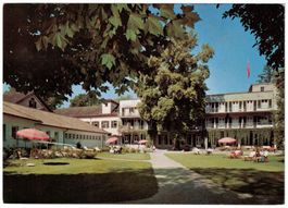 Bad Schinznach, Parkhotel, Kurhotel, gelaufen 1958