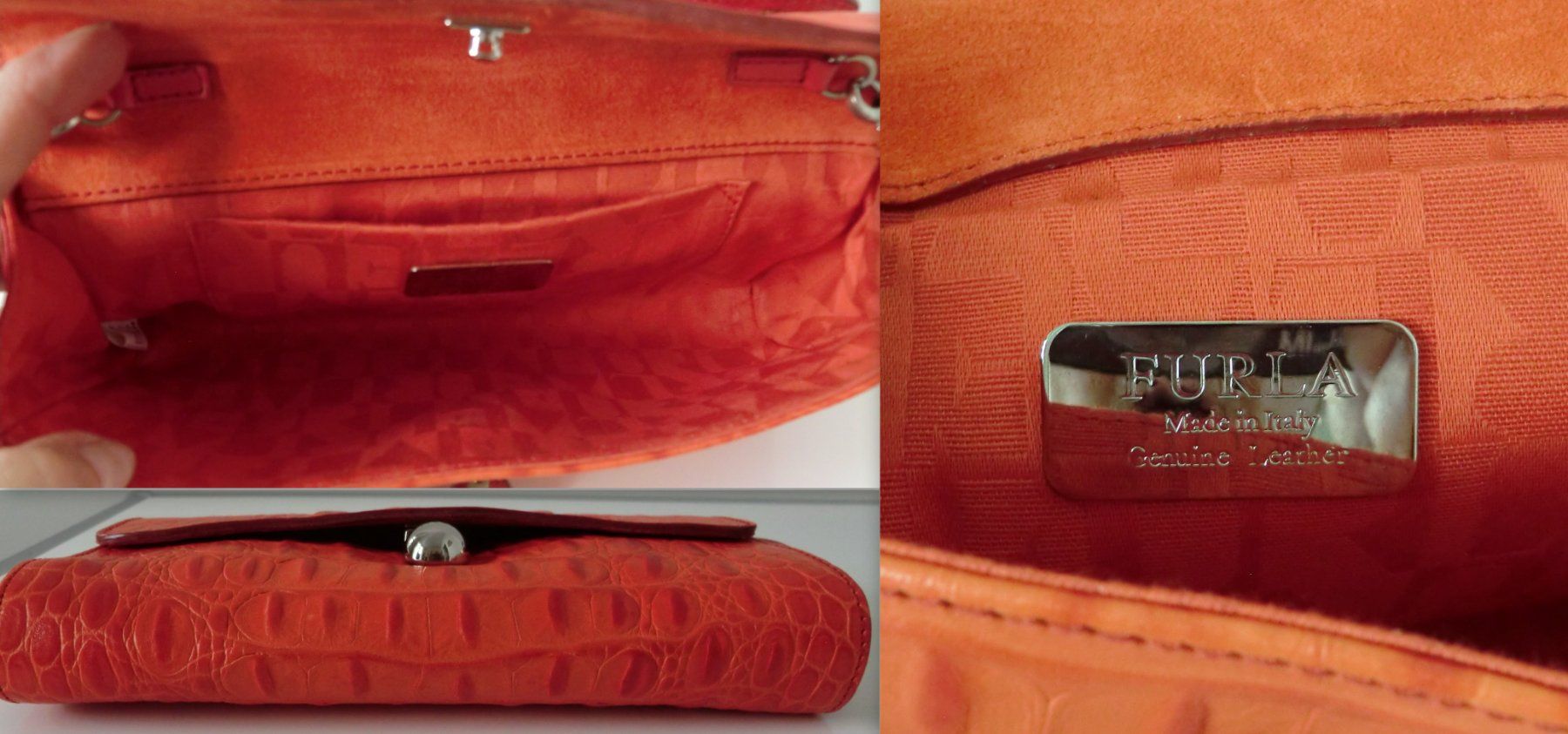 Furla Taschen für Damen: FURLA Sac rouge – Gebraucht aus Zürich von Libraco 3