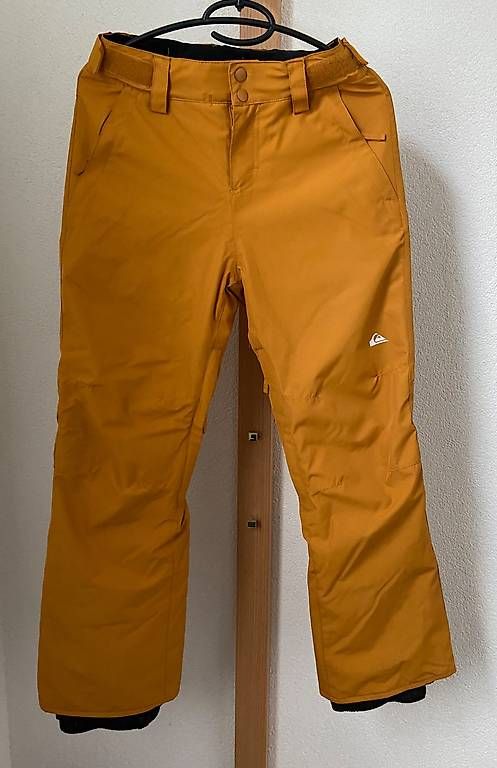 Pantalons: Quicksilver Skihose Gr. 164 ocker-gelb  – D'occasion à Arlesheim par Livifee