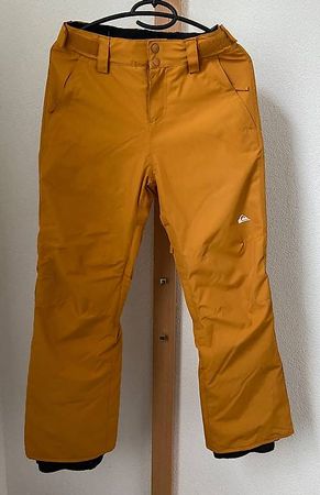 Quicksilver Skihose Gr. 164 ocker-gelb 