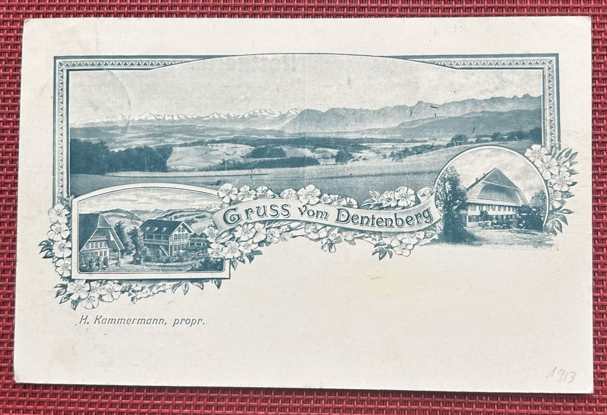 Cartoline postali: Gruss vom Dentenberg – Usato da Horw venduto da Tellbub